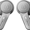 Audio-Technica ATH-TWX7 Wireless Earbuds, Grey