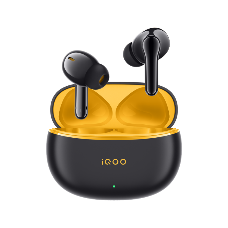 iQOO TWS 1e Wireless Bluetooth Earphone IP54 Waterproof Intelligent Active Noise Reduction 44h Ultra Long Endurance, White