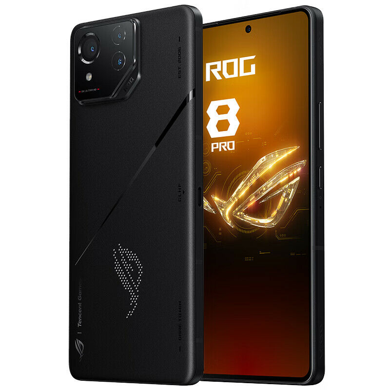 ASUS ROG Phone 8 Pro Snapdragon 8 Gen 3 5G 16GB+512GB Smartphone 6.78'' 165Hz Screen 65W Charging NFC, Black