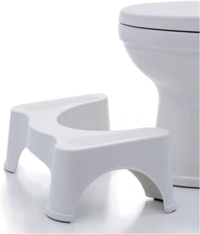 Toilet Foot Stool, Medically Tested Squatting Potty Bathroom Step Stool