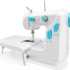 Portable Sewing Machine, mini Beginner Electronic Quilting Machine Portable Adjustable