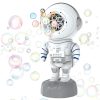 ASTRO Bubble Machine, Space Astronaut Shape Electric Rechargeable Bubble Machine for Kid