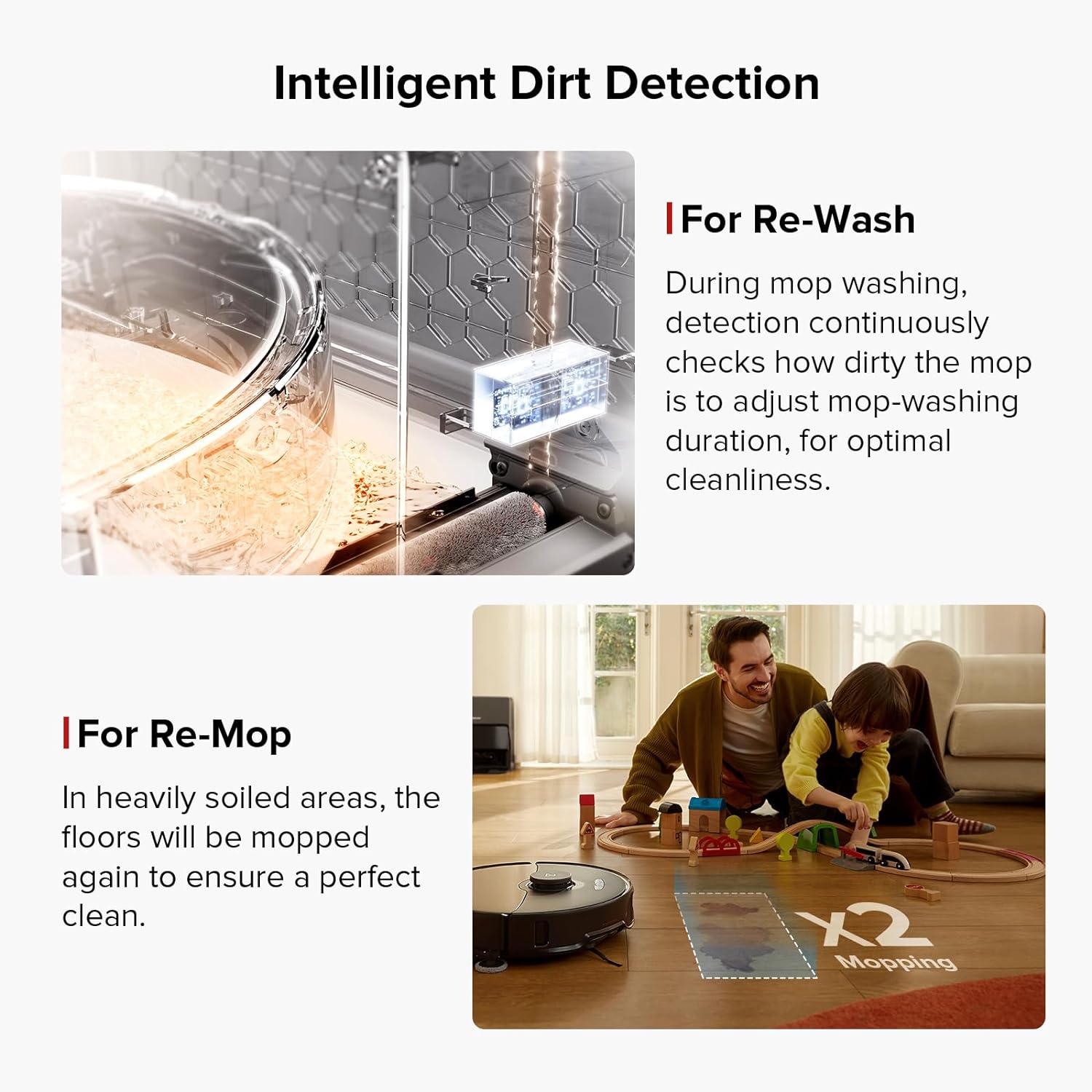Roborock S8 Max Ultra Robot Vacuum and Mop, FlexiArm Design, Auto Mop Washing&Drying, Smart Dirt Detection, Self-Emptying, 8000Pa Suction, 20mm Mop Lifting, Obstacle Avoidance, Auto Add Cleaner, Black