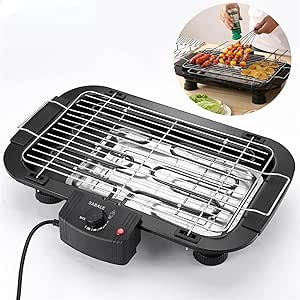 Portable Electric Barbecue Grill