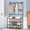 Coat And Shoe Rack