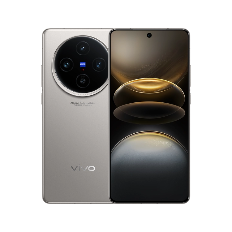 VIVO X100s 12GB+256GB 5100 mAh 100W SuperVOOC Dimensity 9300+ 6.78 Inch AMOLED 120Hz 50MP OIS NFC OTA Update, White