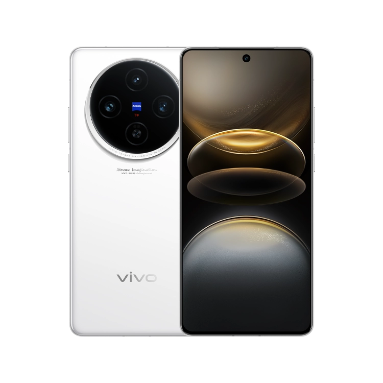 VIVO X100s 12GB+256GB 5100 mAh 100W SuperVOOC Dimensity 9300+ 6.78 Inch AMOLED 120Hz 50MP OIS NFC OTA Update, White