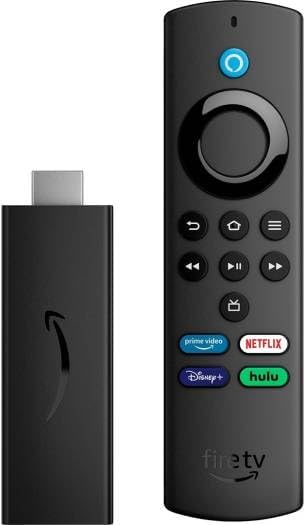 Amazon Fire TV Stick Lite with Alexa Voice Remote Lite, Plays 720p HD & 1080p FHD Video, 8GB Storage, BT 5.0, Dual-Band Wi-Fi 5, HDMI Connector, Stream Movies, Music, TV, Black
