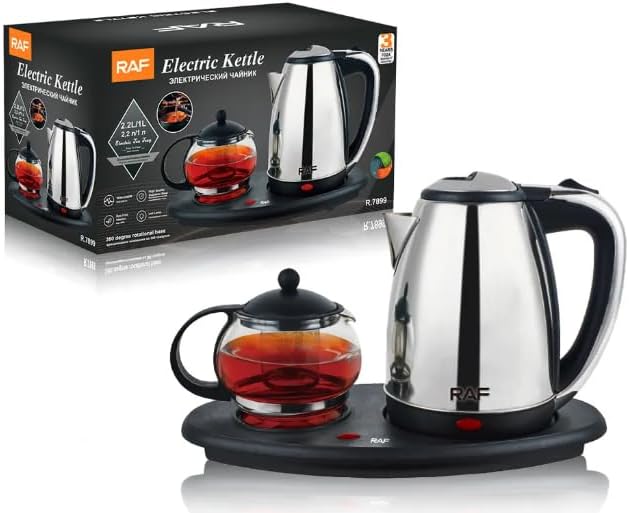 Turkish Coffee Maker Machine POT, Stainless Steel Electric Kettle with Tea Kettle, Electric Kettle with tea kettle
