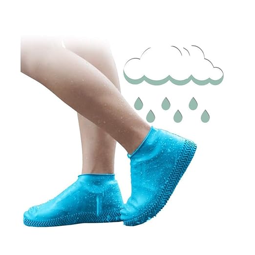 Waterproof Silicone Shoes Covers and Reusable Rain Boots for Cycling,Outdoor,Camping,Fishing,Garden,Shoe Covers