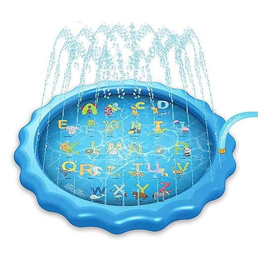 Sprinkler Water Play Mats and Outside Baby Pool