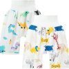 Baby Training Pants, Night Leak Proof Baby Training Pants, Washable Diaper Pants for Boys and Girls