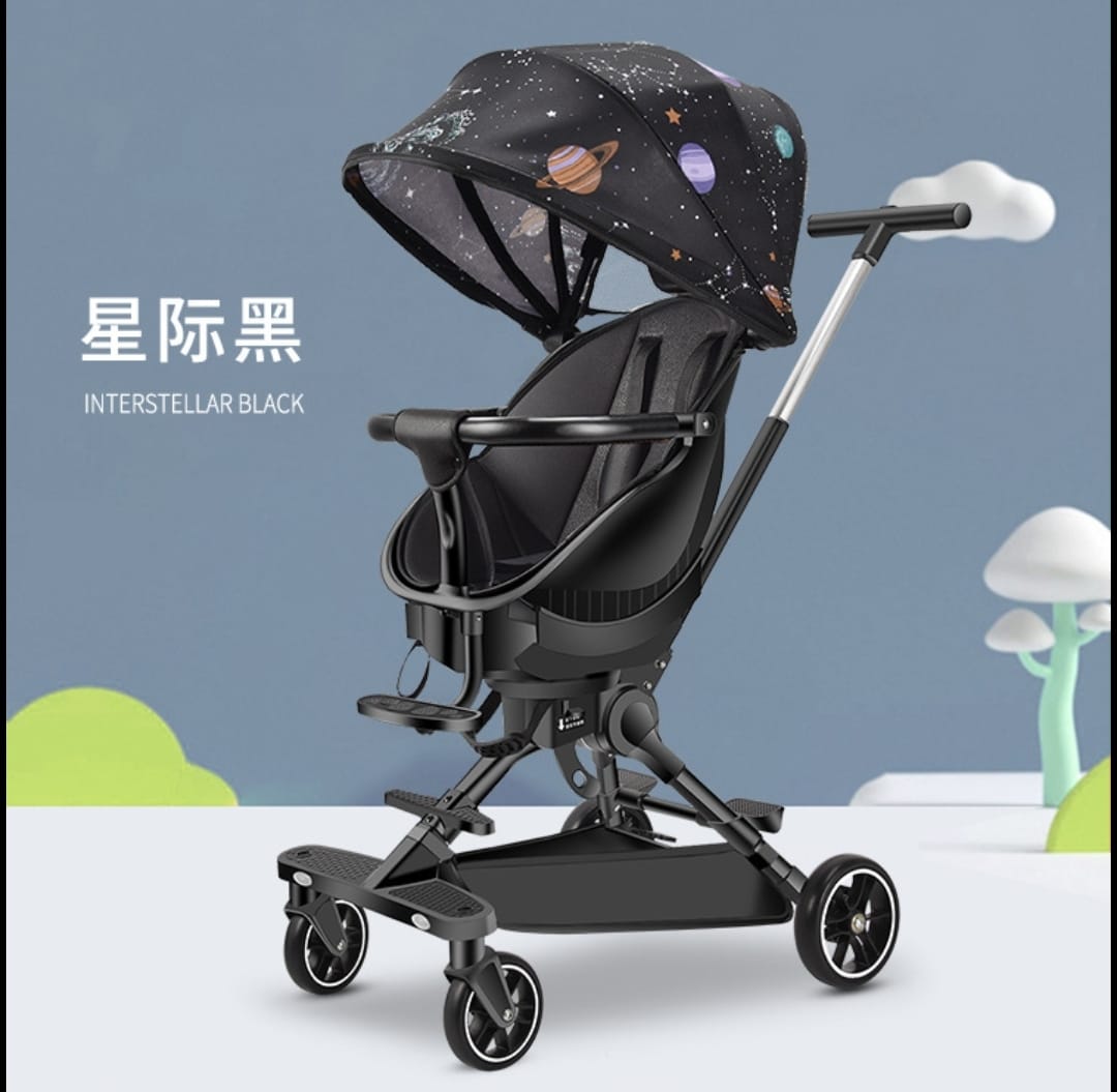 Lightweight Stroller, Convenience Stroller with 360 Degree Rotational Seat