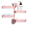 Wall Mounted Soap Dish Creates Extra Space to Hang Beauty Soap, Cleanser, Sponge, Scouring Pads in This Soap Dish Holder