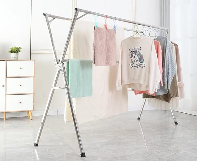 Retractable Stainless Steel Clothes Drying Rack