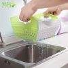 Fruit Washer Colander Washing Bowl Kitchen Strainer