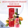 Argan Oil and Keratin Straighten Hair Cream
