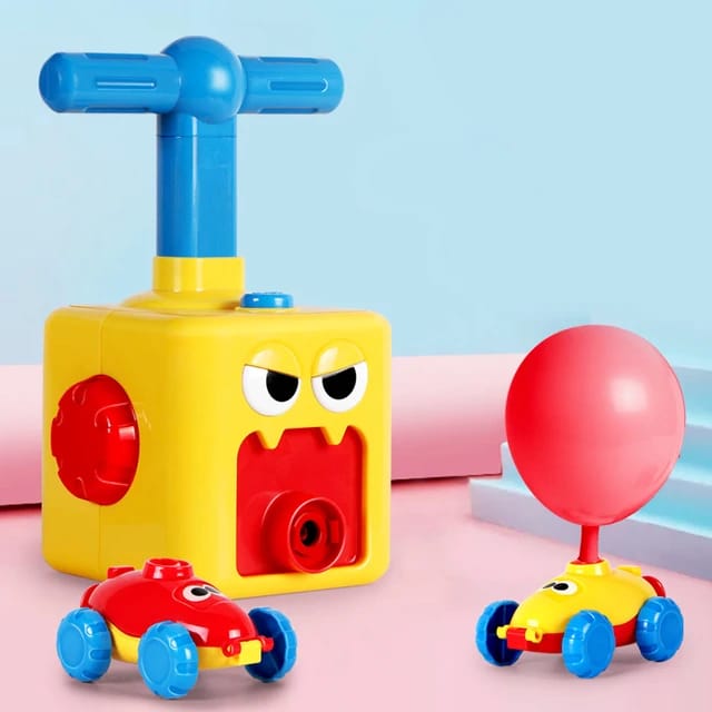 Power Balloon Car Toy for Kids, Balloon Powered Car Children's Science Toy
