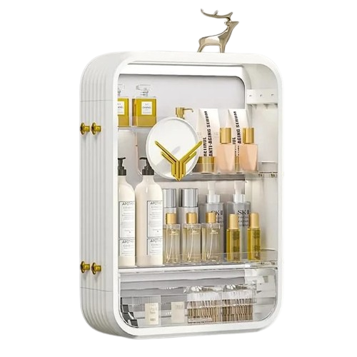 Cosmetics Storage Box - Bathroom Rack - Wall-mounted Storage Rack