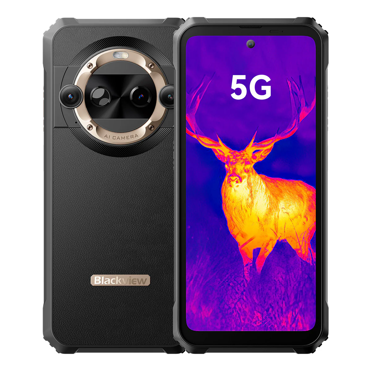 Blackview BL9000 Pro 5G 12+512GB FLIR® Lepton 3.5 Thermal lmaging Camera MyFLIR® Pro APP 6.78-inch Dimensity 8020 6nm Ruggedized Cellphone