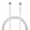 12W 5V/2A USB-C / Type-C to 8 Pin PD Fast Charging Cable, Cable Length: 1m