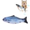 USB Charging Pet Simulation Fish Electric Cat Interactive Toy, Size：30cn