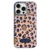 Glitter Powder Leopard Print PC + TPU Phone Case