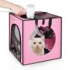 FUNADD Pet Bath Drying Box Portable Folding Dryer Cage, Suitable for Pets up to 5kg