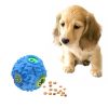 Pet Food Dispenser Squeaky Giggle Quack Sound Training Toy Chew Ball, Size: M, Ball Diameter: 9.2cm