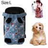 Front Pet Carrier Dog Backpack Bag, Size：L