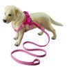 Microfiber Glasses Style Breathable Dog Chest  Strap, Size: L