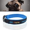 Pet Dogs Polyester Reflective Breathable Pets Collar Traction Lead Leash, Size: S, 2.0*35*40cm