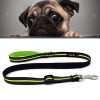 Pet Dogs Nylon Night Reflective Breathable Handheld Traction Lead Leash, Size: S, Adjustable Range: 2.0*(100-140cm)