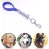 Pet Medium Large Dogs Cushion Traction Rope Spring Foam Handle Explosion-proof Short Chain, Size: 3mm*40cm, Foam Width: 2cm