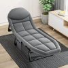 Bed Single Nap Office Camp Bed Adult Home Nap Portable (185 * 65 * 30)