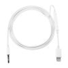 MH021 1m 8 Pin to 3.5mm AUX Audio Cable Support Line Control