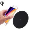 9V 1A / 5V 1A Universal Round Shape Fast Qi Standard Wireless Charger