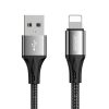 JOYROOM S-0230N1 N1 Series 0.2m 3A USB to 8 Pin Data Sync Charge Cable for iPhone, iPad