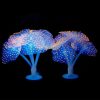 Aquarium Articles Decoration Silicone Simulation Fluorescent Sucker Jellyfish, Size: 10*10*9cm