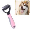 Pet Comb Beauty Cleaning Supplies Dog Stainless Steel Dog Comb, Size: 17 x 6.6 cm