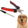 M208 Large Professional Nail Clipper and File Set for Pet