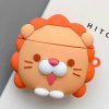 For Apple AirPods 1/2 Generation Universal Wireless Lion And Dinosaur Headphone Holder Bluetooth Protective Case