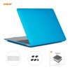 ENKAY 3 in 1 Matte Laptop Protective Case + US Version TPU Keyboard Film + Anti-dust Plugs Set for MacBook Air 13.3 inch A2179 & A2337 (2020)