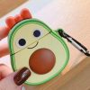For Apple AirPods 1/2 Generation Universal Couple Avocado And Pineapple Bluetooth Headphone Protective Case