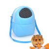 Pet Bag Small Pet Hamster Carrier Pure Color Leash Travel Bag