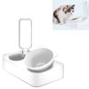 Pet Bowl Anti-tipping Automatic Drinking Water Feeding Bowl