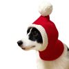 Pet Autumn & Winter Woolen Christmas Hat