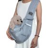 Pet Outing Carrier Bag Cotton Messenger Shoulder Bag