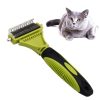 Pet Cat and Dog Cleaning Comb Double-sided Open Knot Hair Brushing Beauty Comb