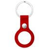 Anti-scratch Top-layer Cowhide Leather Protective Cover with Hanging Buckle for Airtag